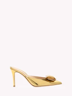 Gianvito Rossi Mules|Jaipur-JAIPUR MULE 85 GOLD