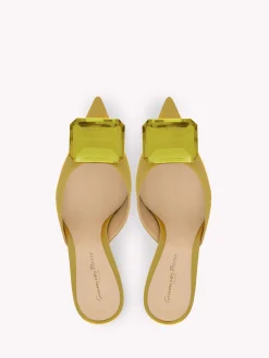 Gianvito Rossi Mules-JAIPUR MULE 85 YELLOW