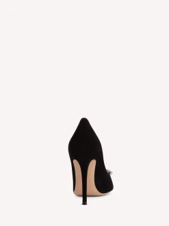 Gianvito Rossi Pumps|Jaipur-JAIPUR PUMP BLACK SUEDE