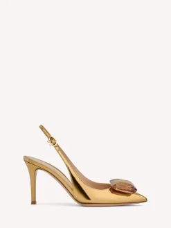 Gianvito Rossi Pumps|Jaipur-JAIPUR SLING GOLD