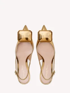Gianvito Rossi Pumps|Jaipur-JAIPUR SLING GOLD