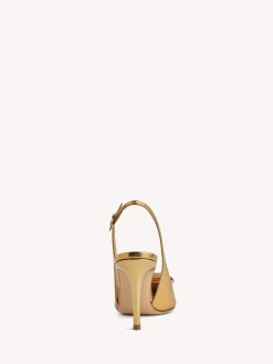 Gianvito Rossi Pumps|Jaipur-JAIPUR SLING GOLD