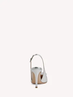 Gianvito Rossi Pumps|Jaipur-JAIPUR SLING SILVER