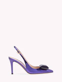 Gianvito Rossi Pumps|Jaipur-JAIPUR SLING PURPLE