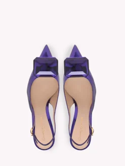 Gianvito Rossi Pumps|Jaipur-JAIPUR SLING PURPLE