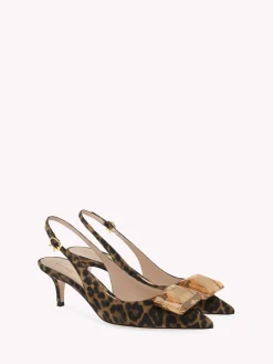 Gianvito Rossi Pumps|Jaipur-JAIPUR SLING 55 LEOPARD PRINT