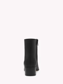 Gianvito Rossi Booties-JOELLE 45 BLACK LEATHER