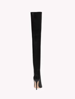 Gianvito Rossi Boots-JOY CUISSARD BLACK LEATHER