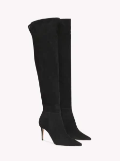 Gianvito Rossi Boots-JULES BLACK SUEDE