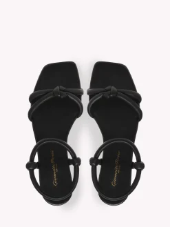 Gianvito Rossi Flats-JUNO 05 BLACK LEATHER