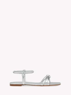 Gianvito Rossi Flats-JUNO 05 SILVER