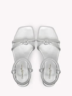 Gianvito Rossi Flats-JUNO 05 SILVER