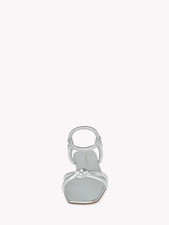 Gianvito Rossi Flats-JUNO 05 SILVER