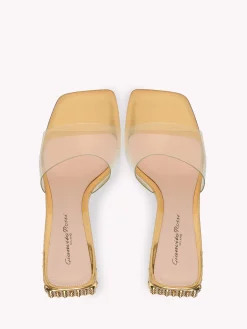 Gianvito Rossi Mules-KARA GOLD