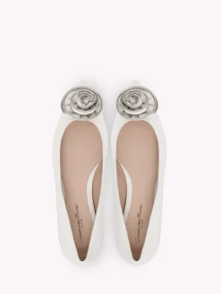 Gianvito Rossi Flats-KARINA 05 WHITE