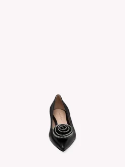 Gianvito Rossi Flats-KARINA 05 BLACK LEATHER