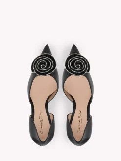 Gianvito Rossi Pumps-KARINA PUMP BLACK LEATHER