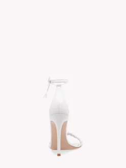 Gianvito Rossi Sandals-LEOMI WHITE LEATHER