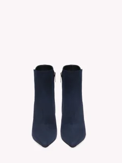Gianvito Rossi Booties-LEVY 85 BLUE