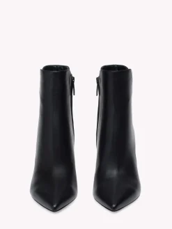 Gianvito Rossi Booties|Signatures-LEVY 85 BLACK LEATHER