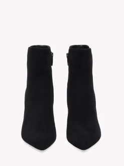 Gianvito Rossi Booties-LEVY 85 BLACK SUEDE