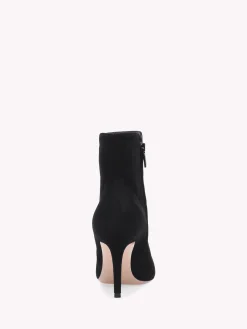 Gianvito Rossi Booties-LEVY 85 BLACK SUEDE