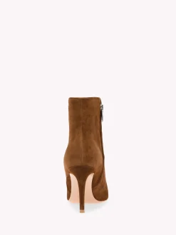 Gianvito Rossi Booties-LEVY 85 BROWN