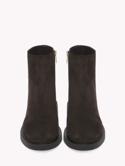Gianvito Rossi Booties-LEXINGTON BOOTIE BROWN