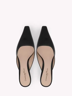 Gianvito Rossi Mules-LINDSAY MULE BLACK