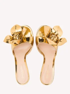 Gianvito Rossi Mules-LUCILLA GOLD