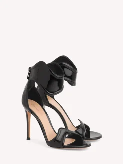 Gianvito Rossi Sandals-LUCREZIA BLACK PATENT