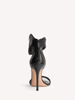 Gianvito Rossi Sandals-LUCREZIA BLACK PATENT