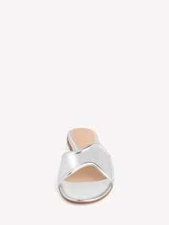 Gianvito Rossi Flats-LUCREZIA MULE 05 SILVER
