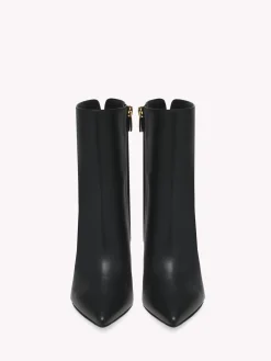 Gianvito Rossi Booties-LYELL BLACK LEATHER