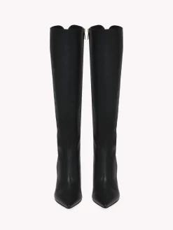 Gianvito Rossi Boots-LYELL BOOT BLACK LEATHER