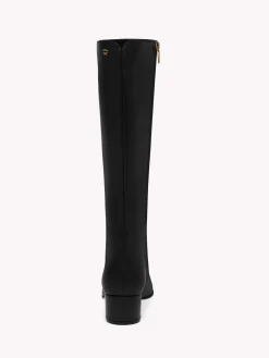 Gianvito Rossi Booties-LYELL BOOT 45 BLACK LEATHER