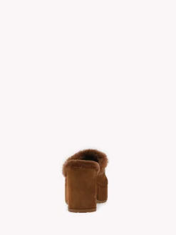 Gianvito Rossi Mules-LYSS BROWN
