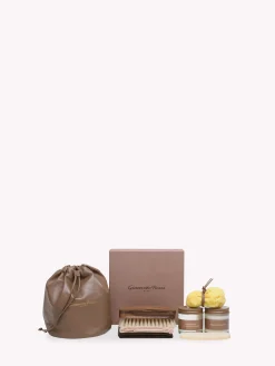 Gianvito Rossi Shoe Care-MAN'S SHOE CARE BROWN