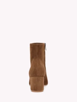 Gianvito Rossi Booties-MARGAUX MID BOOTIE BROWN