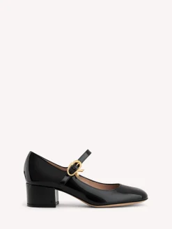 Gianvito Rossi Pumps-MARY RIBBON BLACK PATENT