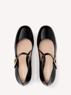 Gianvito Rossi Pumps-MARY RIBBON BLACK PATENT