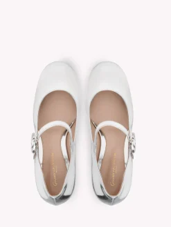 Gianvito Rossi Pumps-MARY RIBBON SILVER