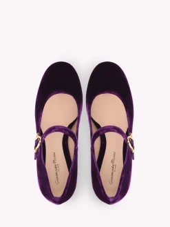 Gianvito Rossi Pumps-MARY RIBBON PURPLE