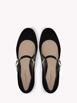 Gianvito Rossi Flats-MARY RIBBON 05 BLACK PATENT