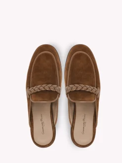 Gianvito Rossi Casual-MASSIMO SLIPPER BROWN