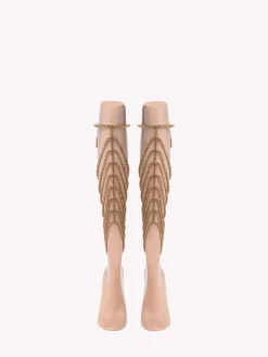 Gianvito Rossi Accessories-MEDINE GOLD