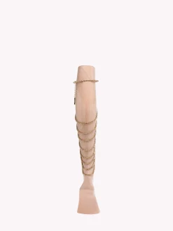Gianvito Rossi Accessories-MEDINE GOLD
