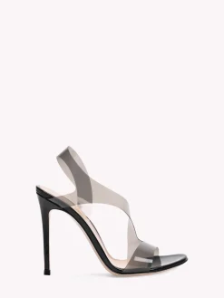 Gianvito Rossi Sandals|Plexi-METROPOLIS BLACK