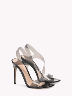 Gianvito Rossi Sandals|Plexi-METROPOLIS BLACK