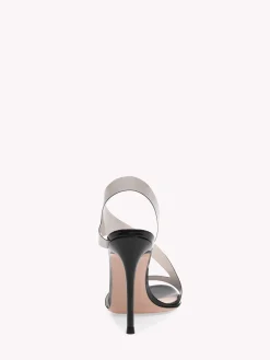 Gianvito Rossi Sandals|Plexi-METROPOLIS BLACK